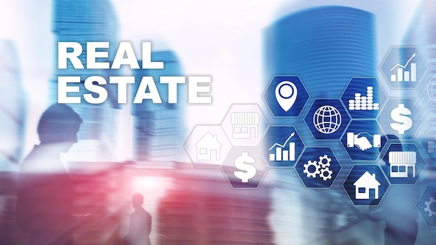 Assicurazione immobiliare Assicurazione patrimoniale e concetto di sicurezza Abstract background aziendale