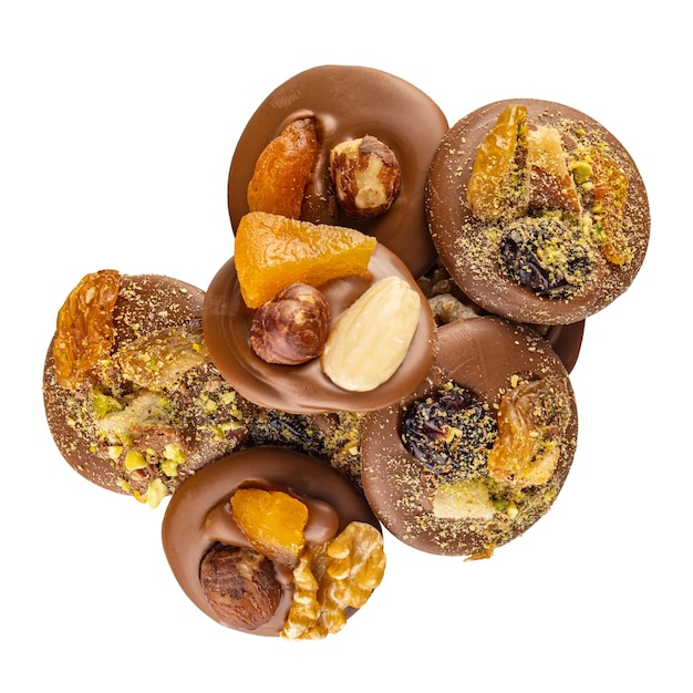 Assortimento di praline di cioccolato