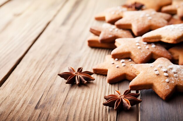 Assortimento natalizio festivo con spazio per le copie