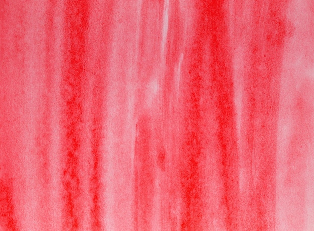Astratto acquerello rosso su sfondo