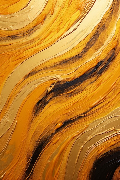 astratto artistico moda moderna sfondo consistenza dorata spruzzo pittura ad olio acquerello