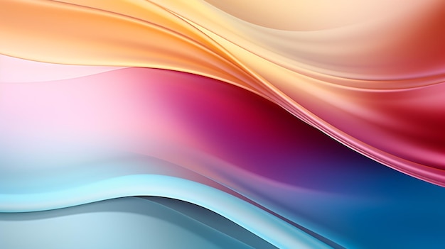astratto banner colorato sfondo curve linee lisce