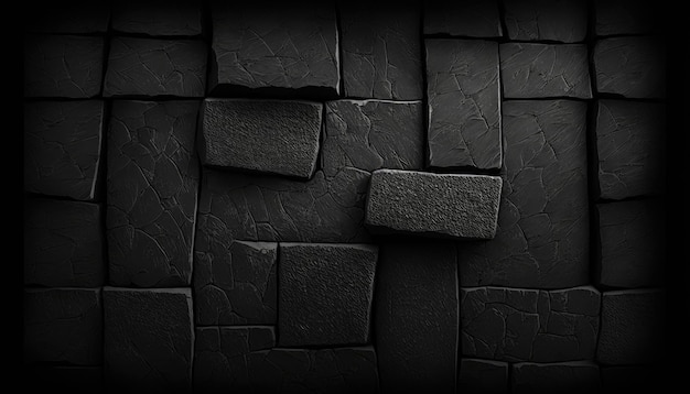 astratto di sfondo nero trama di cemento