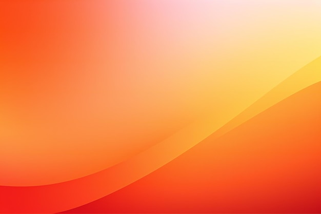 Astratto sfondo arancione con linee morbide illustrazione per il tuo design