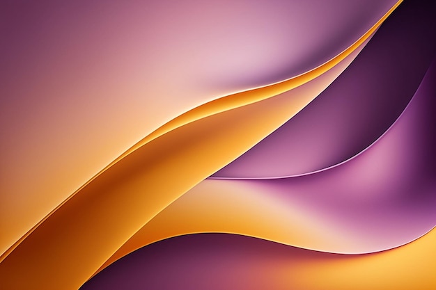Astratto sfondo arancione viola per banner modello carta da parati poster elegante sito web parete IA generativa