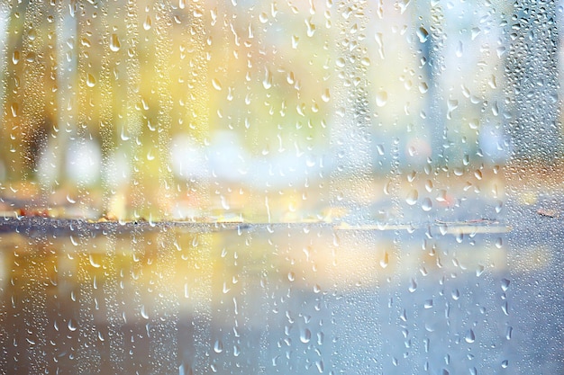 astratto sfondo autunnale pioggia foglie carta da parati parco