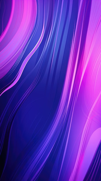 Astratto sfondo del desktop linee fluide colori vibranti gradienti futuristici levigano lo sfondo epico
