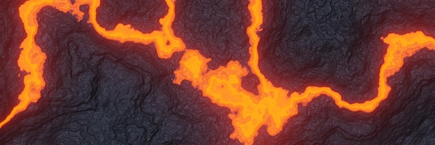 Astratto sfondo di lava vulcanica Roccia fusa