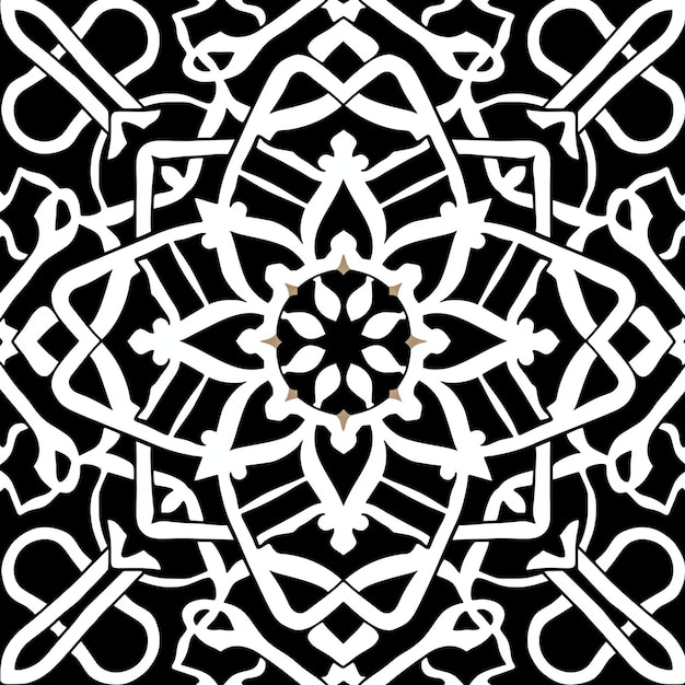 astratto sfondo geometrico islamico