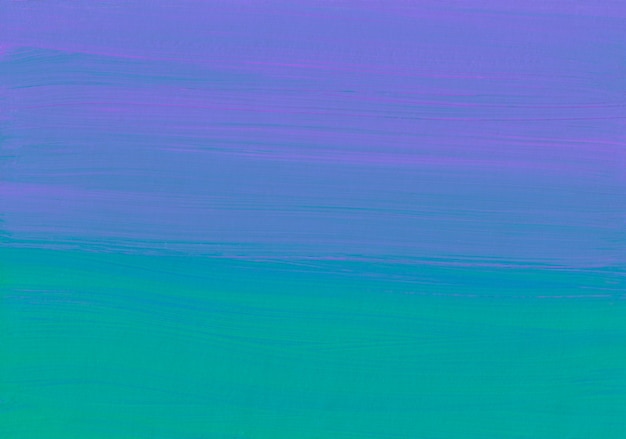 Astratto sfondo sfumato viola e verde mare calmo