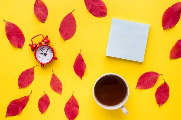 Astrazione, il concetto di autunno.