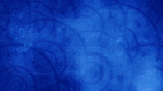 Astrologia blu zodiaco Oroscopo Pattern Texture di sfondo , Graphic Design