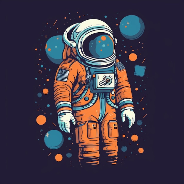 Astronauta nello Spazio