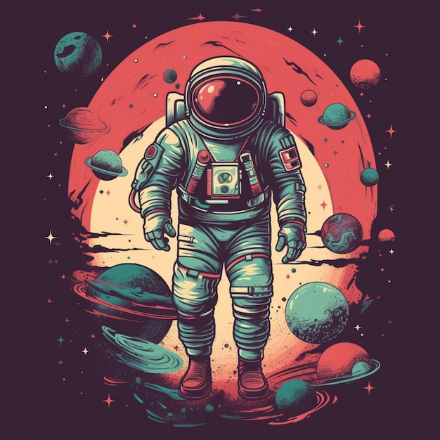 Astronauta nello Spazio