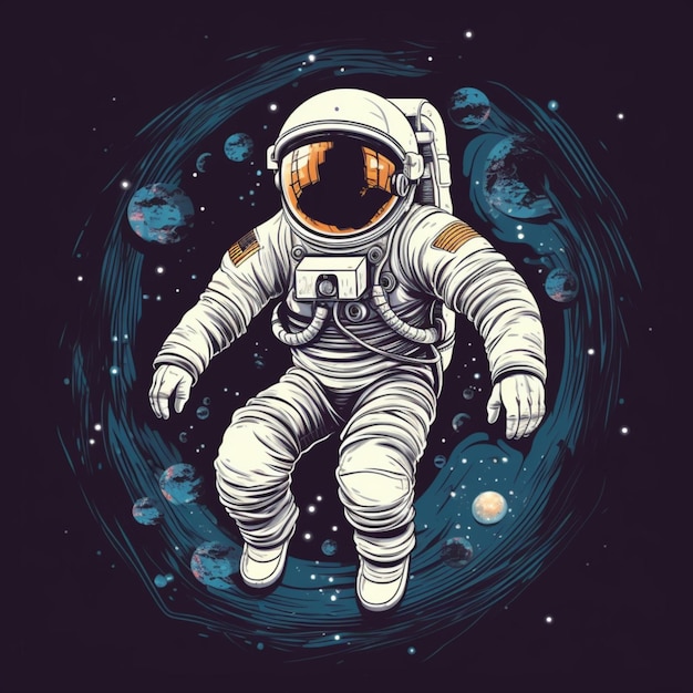 Astronauta nello Spazio