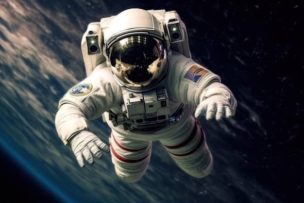 astronauta verso l'infinito e oltre l'intelligenza artificiale generativa