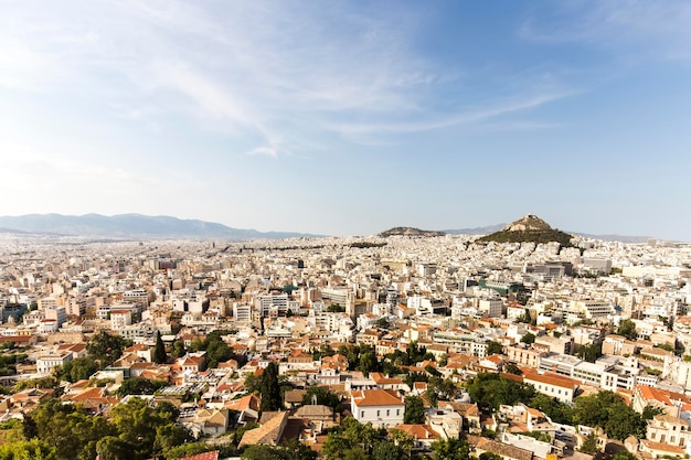 Atene e il Monte Licabetto