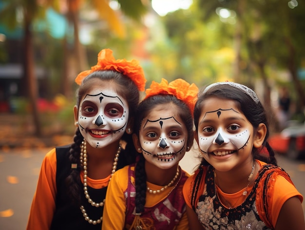 Atmosfera di Halloween in India
