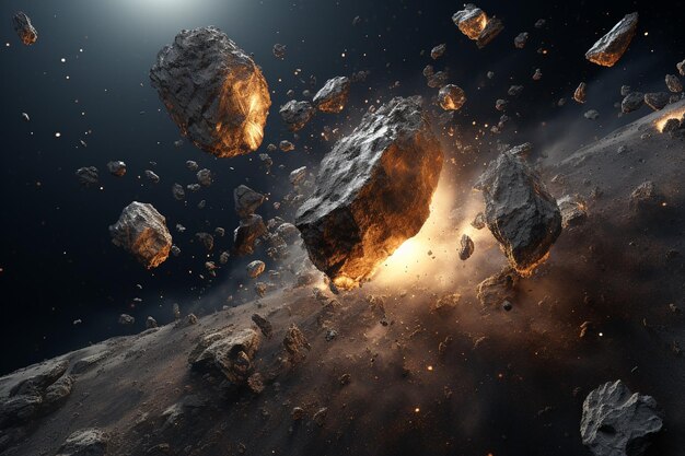 Atterraggio su un asteroide