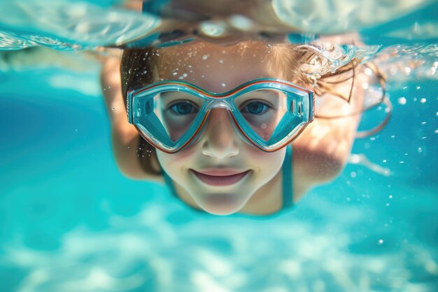 Attività estive di nuoto in piscina