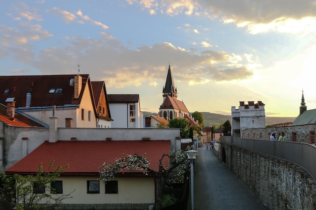 Attrazioni della città vecchia di Bardejov in Slovacchia.
