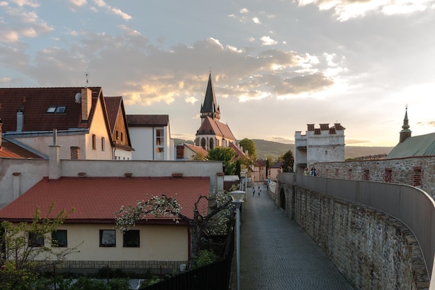 Attrazioni della città vecchia di Bardejov in Slovacchia.