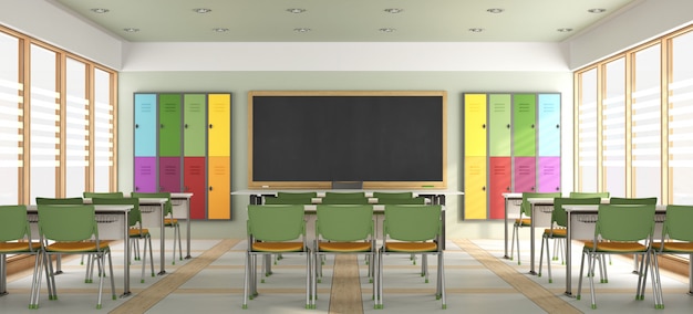 Aula moderna vuota