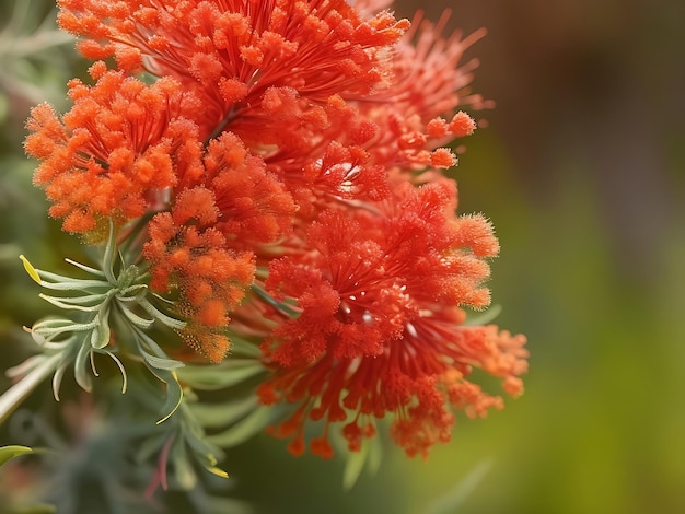 Australian Flower Grevillea Fantastica fotografia