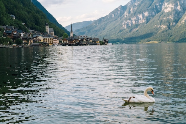 Austria, villaggio storico dell'UNESCO di Hallstatt.