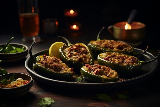 Autentici tacos Chiles Rellenos