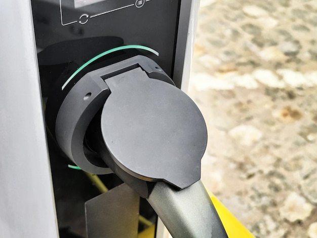 Auto elettrica Eco carica batteria energia