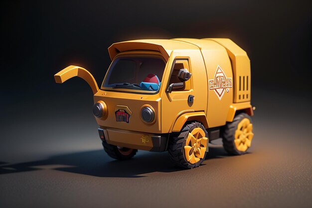 Auto giocattolo per bambini Ai bambini piace il regalo Modello di auto Sfondo Illustrazione Auto telecomandata HD