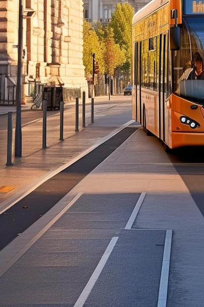 autobus di trasporto pubblico a Budapest