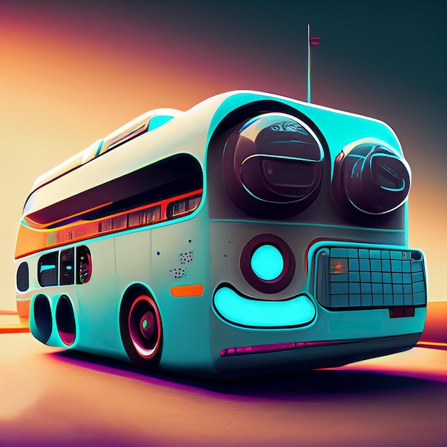 Autobus futuristico