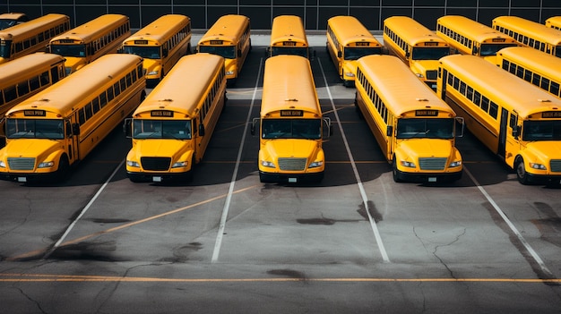 autobus giallo in città