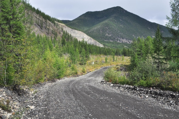 Autostrada del suolo in Yakutia