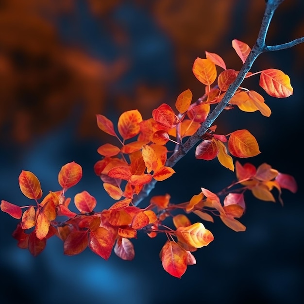 Autumn leaf background