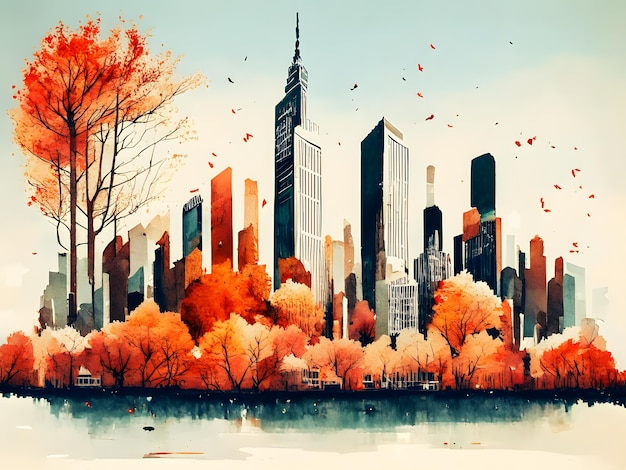 autunno città