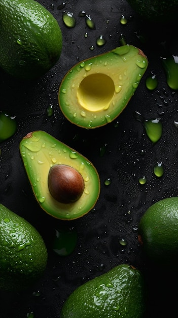 Avocado con un buco nel mezzo