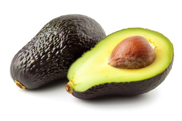 avocado isolato su bianco trasparente