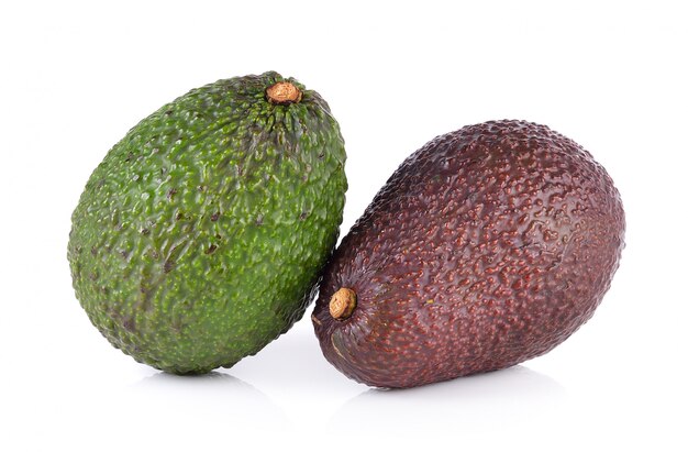 avocado isolato