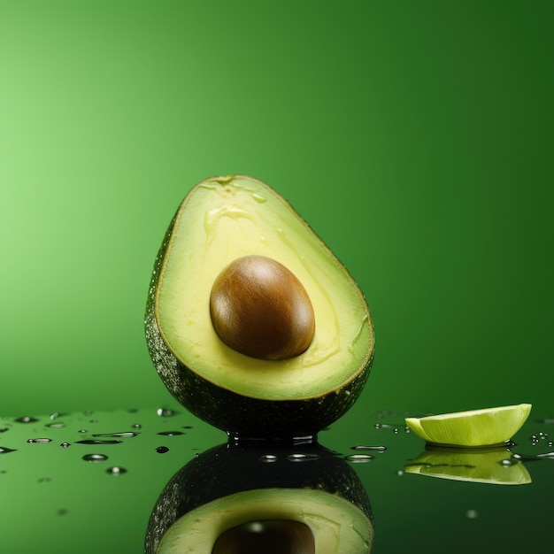 avocado succoso affettato