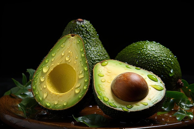 Avocado tagliato a metà