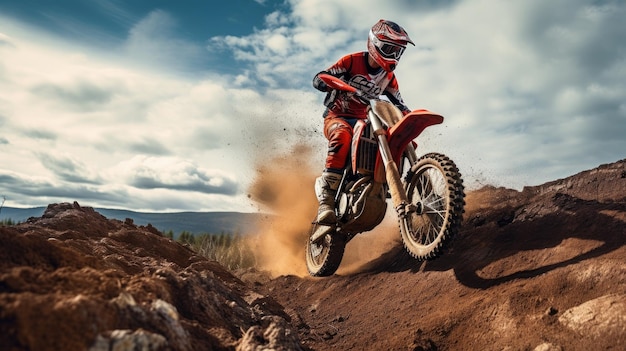 Avventura off-road in motocicletta