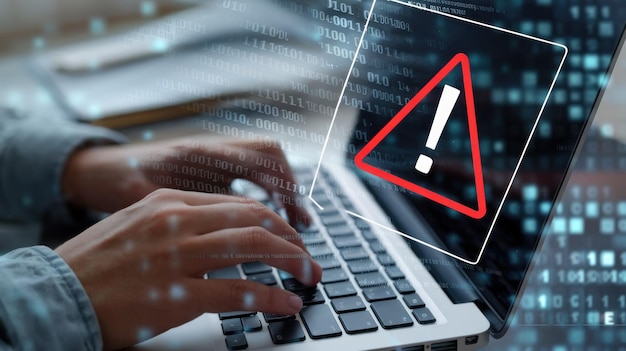 Avvertimento di sicurezza informatica