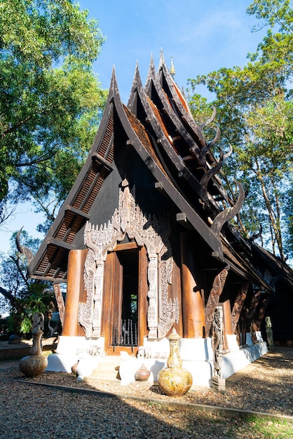 Baan Dam Museum Black House uno dei famosi luoghi e punti di riferimento di Chiang Rai