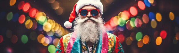 Babbo Natale alla moda di Natale