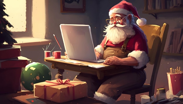 Babbo Natale diventa digitale, acquisti online per i regali di Natale