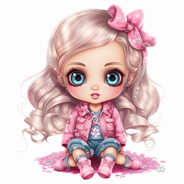 baby_beautiful_girl_clipart_sublimation