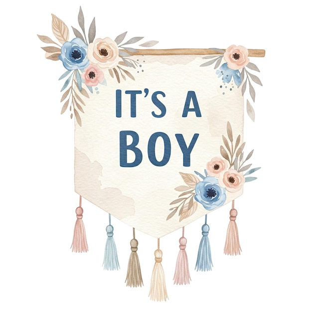Baby Shower Clipart Boho Nursery Clipart